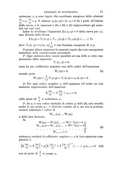 Periodico di matematica per l'insegnamento secondario