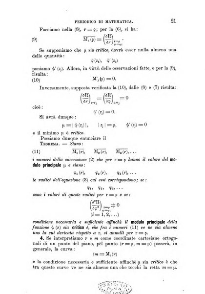 Periodico di matematica per l'insegnamento secondario