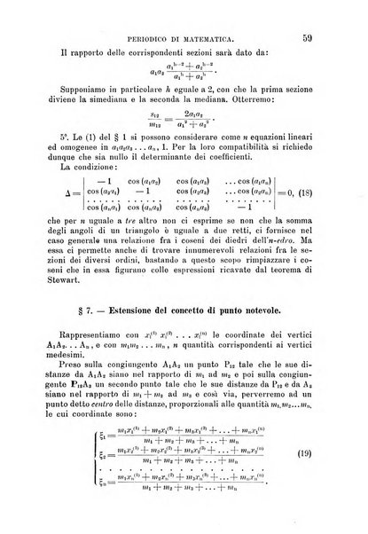 Periodico di matematica per l'insegnamento secondario