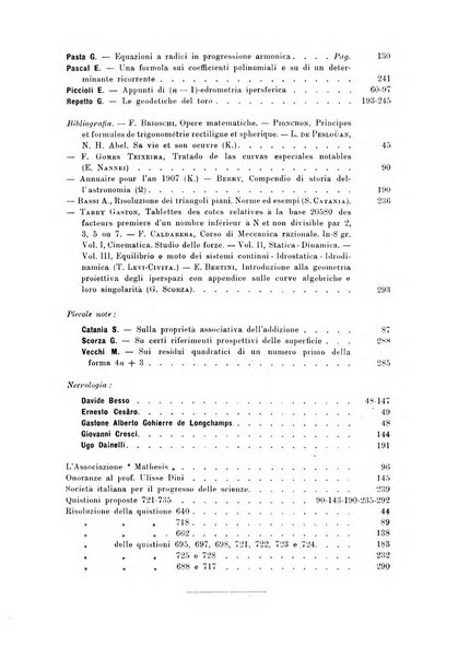 Periodico di matematica per l'insegnamento secondario