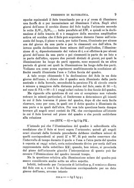 Periodico di matematica per l'insegnamento secondario