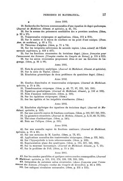 Periodico di matematica per l'insegnamento secondario