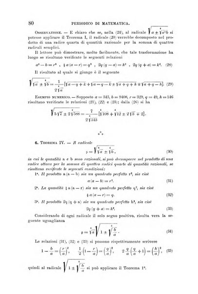 Periodico di matematica per l'insegnamento secondario