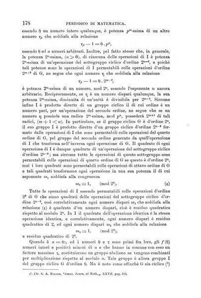 Periodico di matematica per l'insegnamento secondario