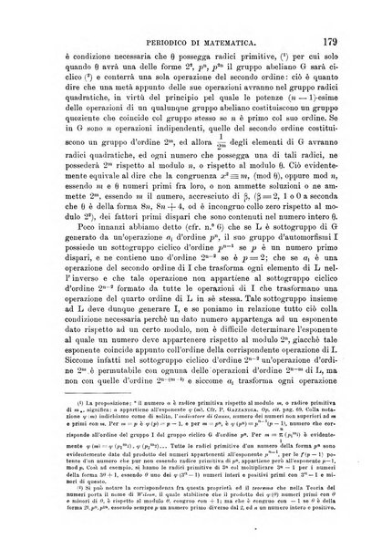 Periodico di matematica per l'insegnamento secondario