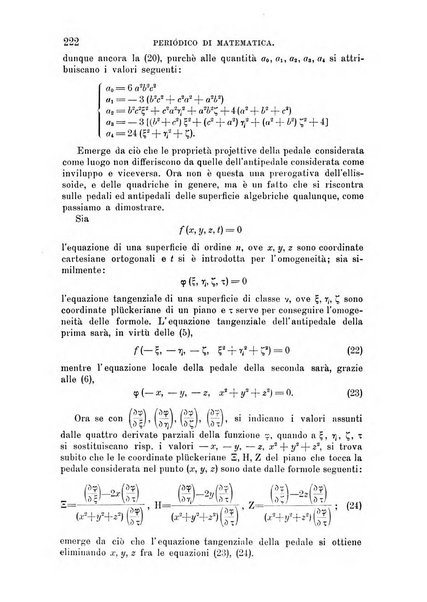 Periodico di matematica per l'insegnamento secondario