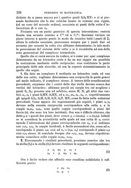 Periodico di matematica per l'insegnamento secondario