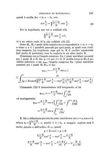 Periodico di matematica per l'insegnamento secondario