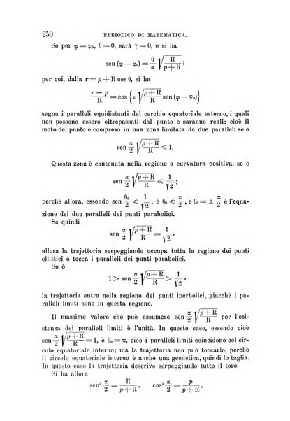 Periodico di matematica per l'insegnamento secondario