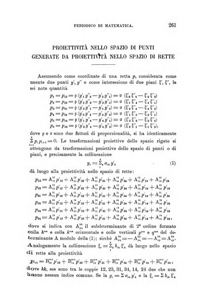 Periodico di matematica per l'insegnamento secondario