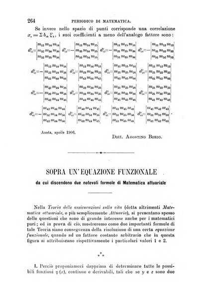 Periodico di matematica per l'insegnamento secondario