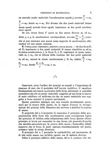 Periodico di matematica per l'insegnamento secondario