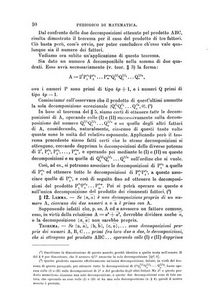 Periodico di matematica per l'insegnamento secondario