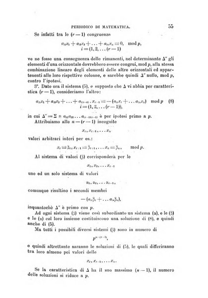 Periodico di matematica per l'insegnamento secondario