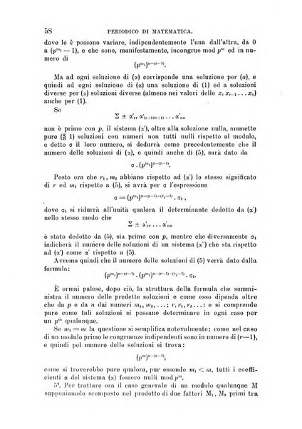 Periodico di matematica per l'insegnamento secondario