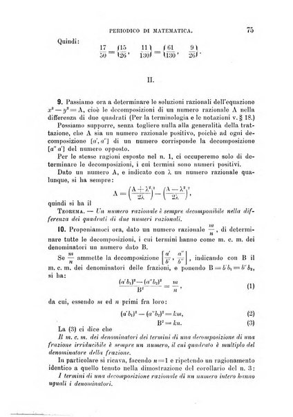 Periodico di matematica per l'insegnamento secondario