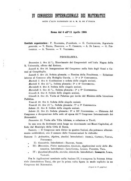 Periodico di matematica per l'insegnamento secondario