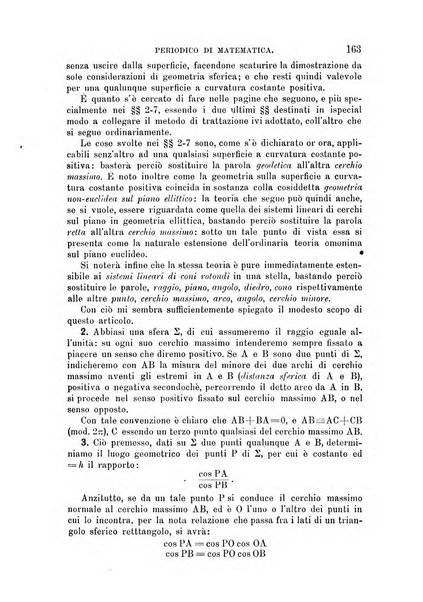 Periodico di matematica per l'insegnamento secondario