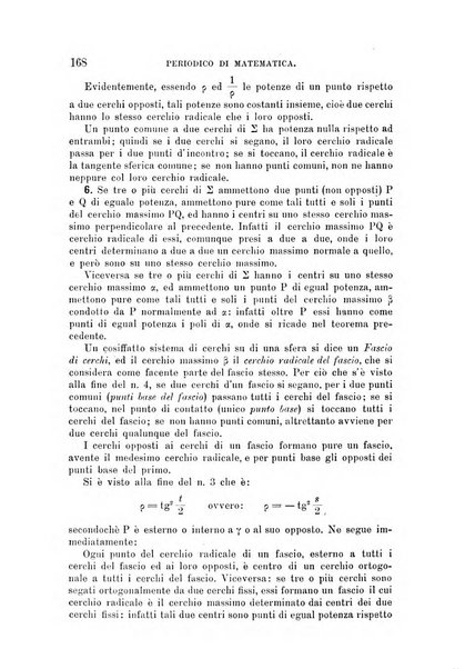 Periodico di matematica per l'insegnamento secondario