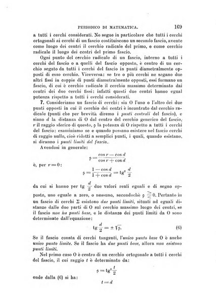 Periodico di matematica per l'insegnamento secondario