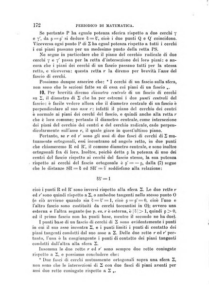 Periodico di matematica per l'insegnamento secondario