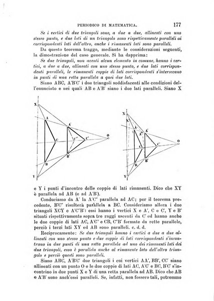 Periodico di matematica per l'insegnamento secondario