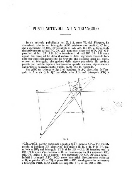 Periodico di matematica per l'insegnamento secondario