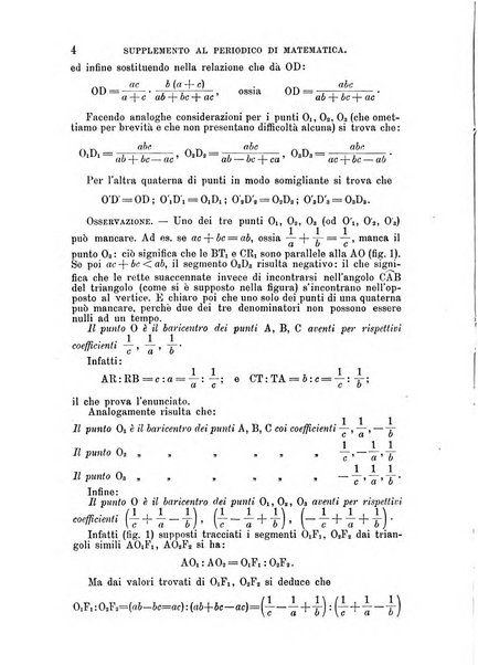 Periodico di matematica per l'insegnamento secondario