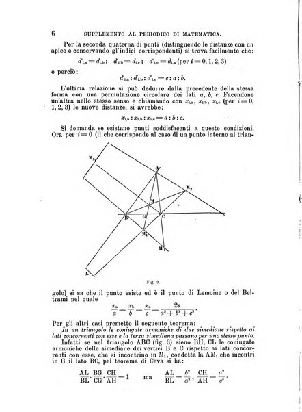 Periodico di matematica per l'insegnamento secondario