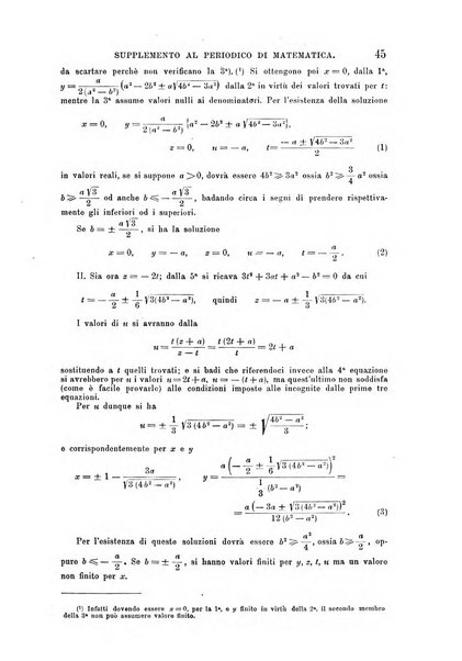 Periodico di matematica per l'insegnamento secondario
