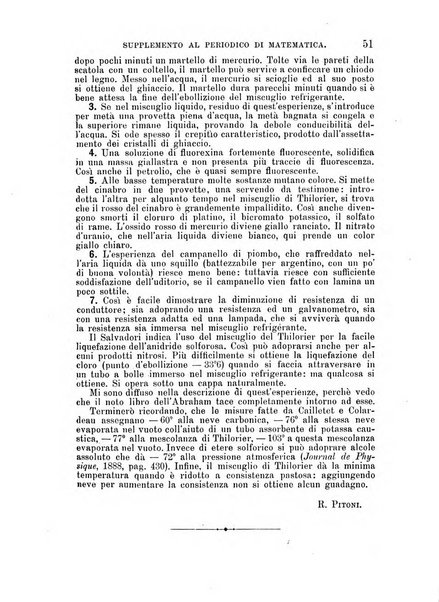 Periodico di matematica per l'insegnamento secondario