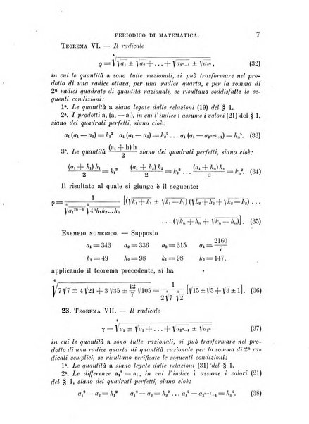 Periodico di matematica per l'insegnamento secondario