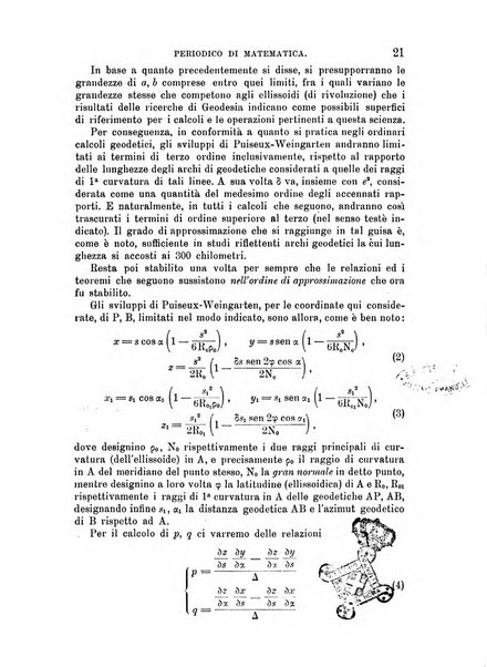 Periodico di matematica per l'insegnamento secondario