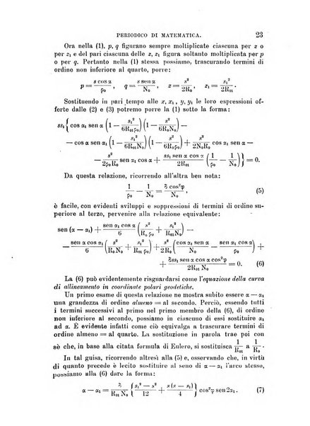 Periodico di matematica per l'insegnamento secondario