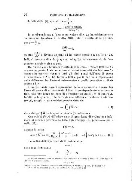 Periodico di matematica per l'insegnamento secondario