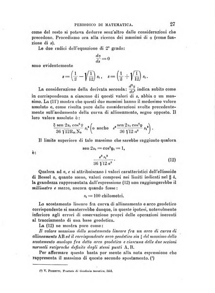 Periodico di matematica per l'insegnamento secondario