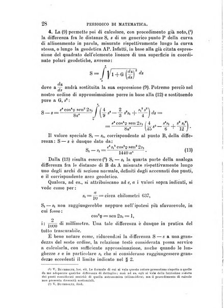 Periodico di matematica per l'insegnamento secondario