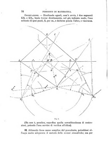 Periodico di matematica per l'insegnamento secondario
