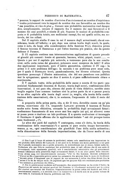 Periodico di matematica per l'insegnamento secondario