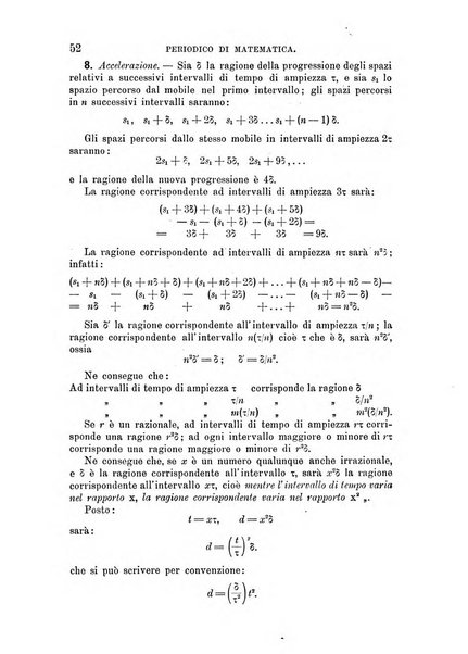 Periodico di matematica per l'insegnamento secondario