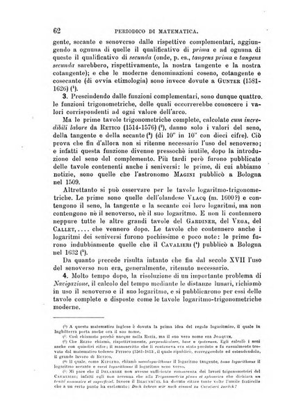 Periodico di matematica per l'insegnamento secondario