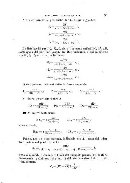 Periodico di matematica per l'insegnamento secondario