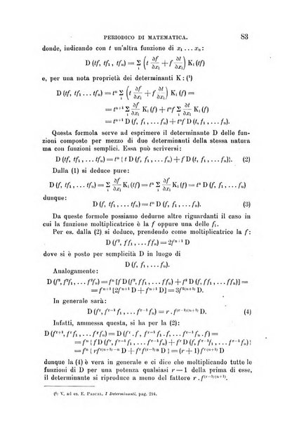 Periodico di matematica per l'insegnamento secondario