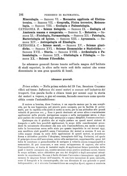 Periodico di matematica per l'insegnamento secondario