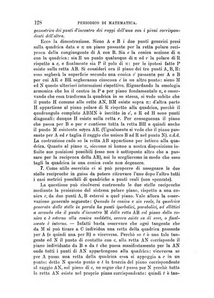 Periodico di matematica per l'insegnamento secondario