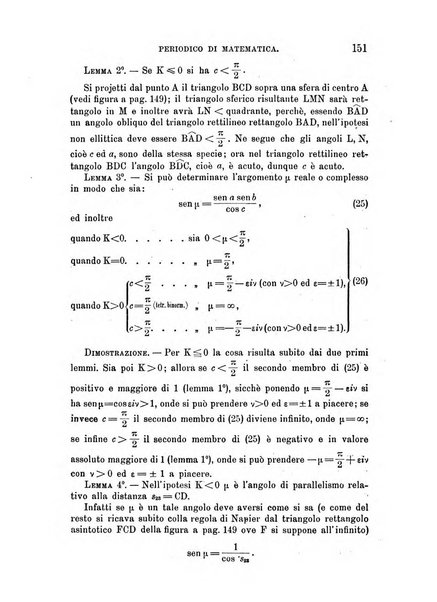 Periodico di matematica per l'insegnamento secondario