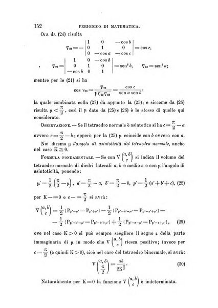 Periodico di matematica per l'insegnamento secondario