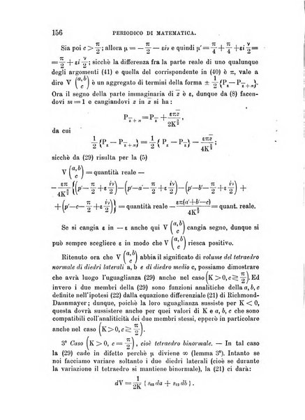 Periodico di matematica per l'insegnamento secondario