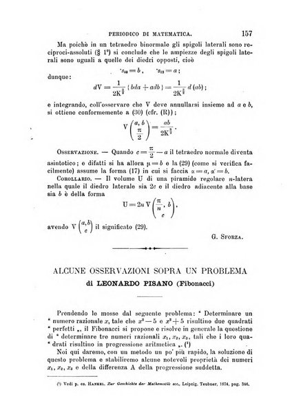 Periodico di matematica per l'insegnamento secondario