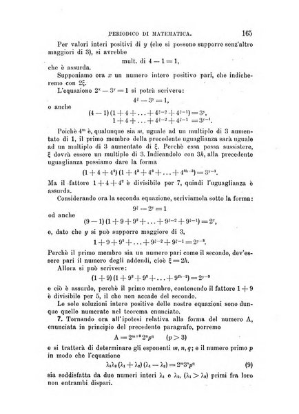 Periodico di matematica per l'insegnamento secondario